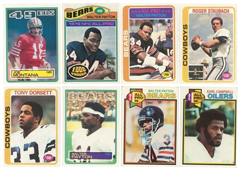 1975-1979 Topps Football Collection Including Multiple Complete Sets